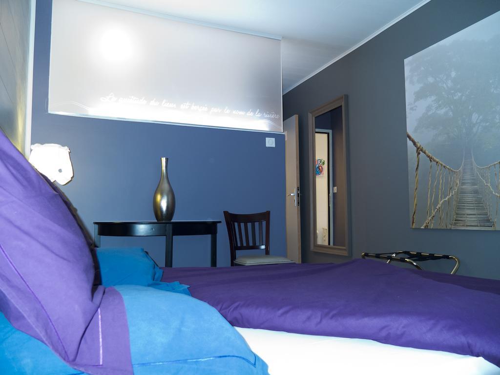 Hotel Au Fil De L'Eau - La Malate Безансон Номер фото